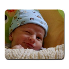 Dylan s half smile. - Large Mousepad