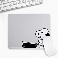 Quizzical Snoopy - Large Mousepad