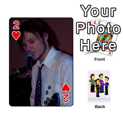 Roadstar Playing Cards By Jay Page Front - Heart2