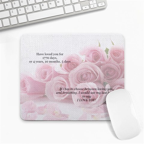 Birthday Gift By Songxian Tan 9.25 x7.75  Mousepad - 1