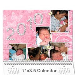 Sydnie Calender - Wall Calendar 11  x 8.5  (12-Months)