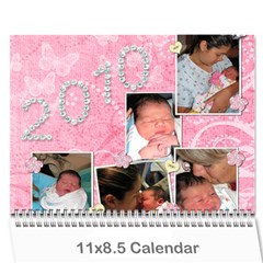 Sydnie Calender - Wall Calendar 11  x 8.5  (12-Months)