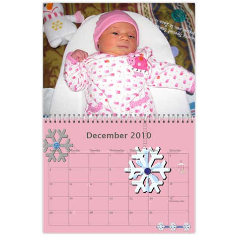 Sydnie Calender By Diana Davis Dec 2010