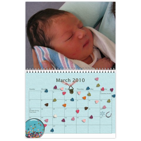 Sydnie Calender By Diana Davis Mar 2010