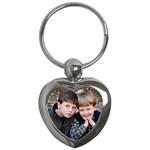 Ethan and Jacob heart keychain - Key Chain (Heart)