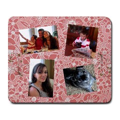 Lori pink mousepad - Collage Mousepad