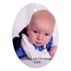 Bryce s ornament - Ornament (Oval)