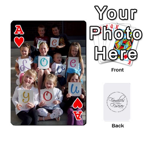 Ace Hall Cards By Heather Front - HeartA
