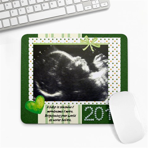 Baby Mousepad By Adrienne Vining 9.25 x7.75  Mousepad - 1