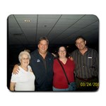 Me & Mom at Carrie Underwood Concert - Large Mousepad