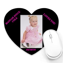 HANNAH - Heart Mousepad