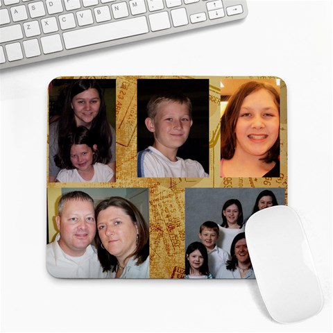 Pope Family Mousepad By Michele Pope 9.25 x7.75  Mousepad - 1