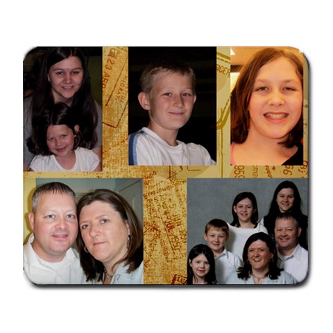 Pope Family Mousepad By Michele Pope 9.25 x7.75  Mousepad - 1