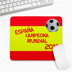 ESPAÑA CAMPEONA MUNDIAL 2010 - Large Mousepad