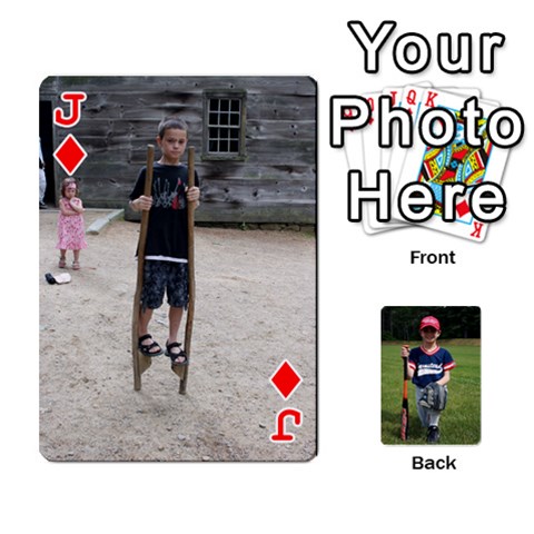 Jack Matthew Cards By Michelle Front - DiamondJ