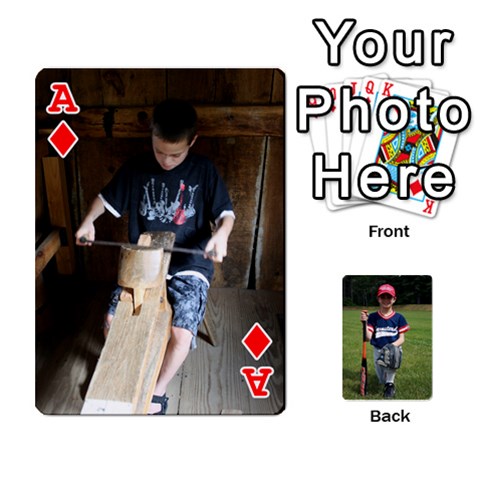Ace Matthew Cards By Michelle Front - DiamondA