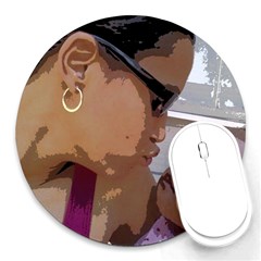 Like Mother, like daughter - Round Mousepad