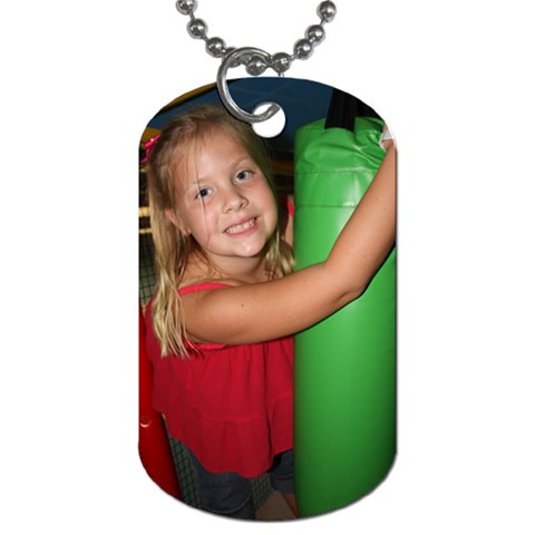 Jenna Dog Tag By Christi Tatman Back