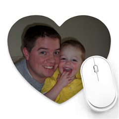 Sam & Ryan - Heart Mousepad