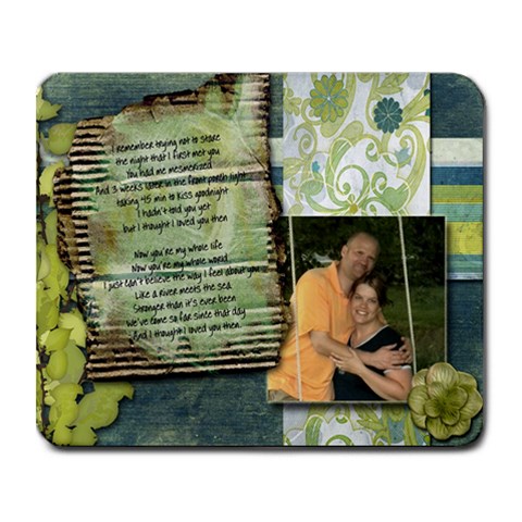 Lyrics By Jennifer Schnepf 9.25 x7.75  Mousepad - 1