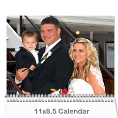 BeckyPaul - Wall Calendar 11  x 8.5  (12-Months)