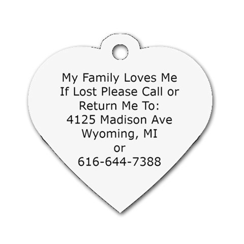 Dog Tag By Kim Back