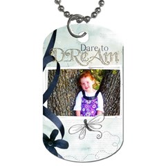 kiras tag - Dog Tag (One Side)