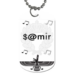 samir - Dog Tag (One Side)