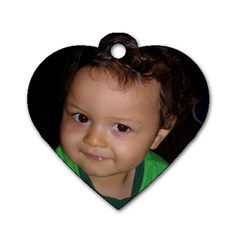 mY gRANDSON Axl - Dog Tag Heart (One Side)