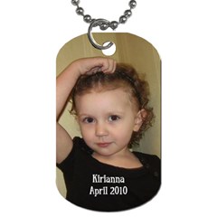 April 2010 dogtag 2 - Dog Tag (Two Sides)