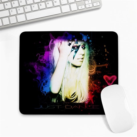 Lady Gaga Mousepad By Eddie Nguyen Front