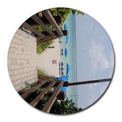 Miami Beach - Round Mousepad