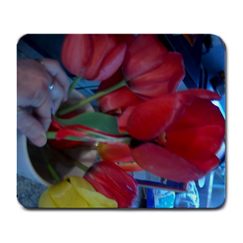Tulips Mousepad Free ! By Linda M Wilkins Front