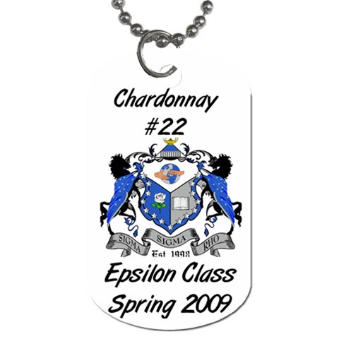 Dog Tag By Puja Back
