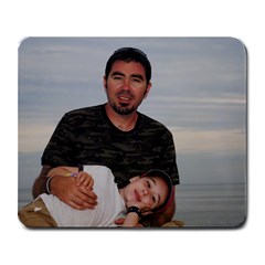 Gavin and Daddy - Large Mousepad