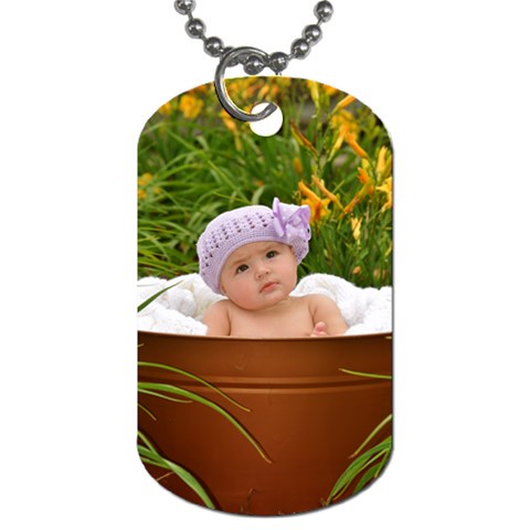 Key Cahin/dog Tag By Carissa Front