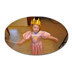princess aubrey - Magnet (Oval)
