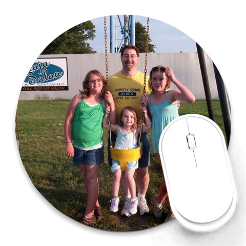 Family Mousepad By Laura Rowland Burton Front