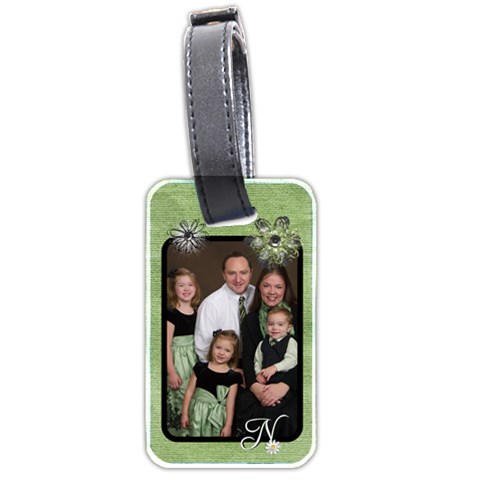 Family Luggage Tag By Jessica Navarro Front