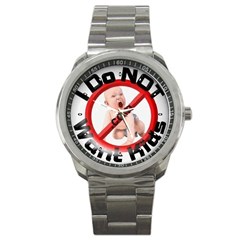 www.IdoNOTwantKids.com - Sport Metal Watch