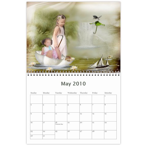 Our Calendar 2010 By Ramona May 2010