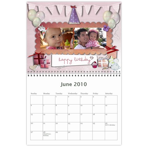 Our Calendar 2010 By Ramona Jun 2010