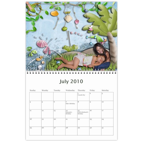 Our Calendar 2010 By Ramona Jul 2010