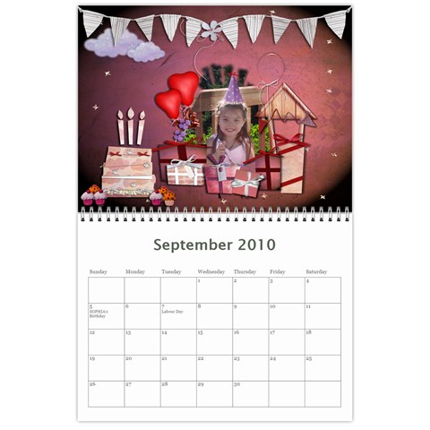 Our Calendar 2010 By Ramona Sep 2010