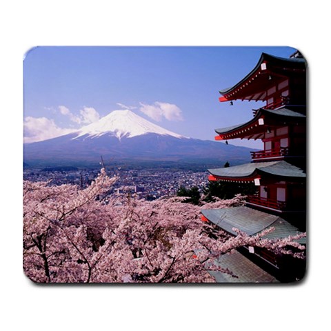Japan By Amanda Leaman 9.25 x7.75  Mousepad - 1