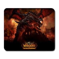 wowowwowowowowwowowowow - Large Mousepad