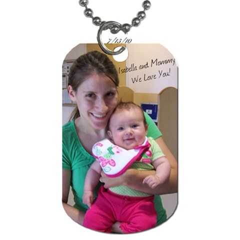 Dog Tag For Josh=) By Callie Pinz Front
