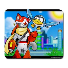 Proto Man Leo - Large Mousepad