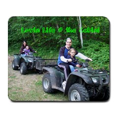 Lovin life at the cabin - Collage Mousepad