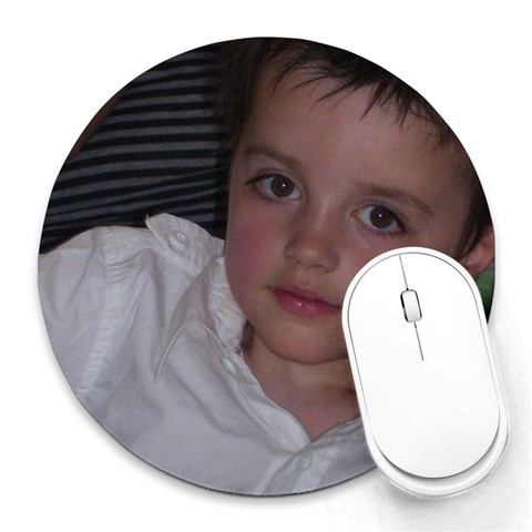 By Mary Clemson 8 x8  Round Mousepad - 1